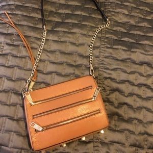 rebecca minkoff brown purse